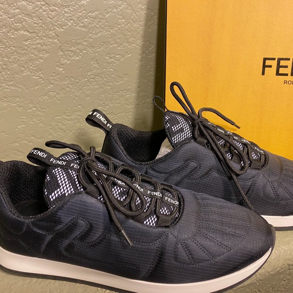 Fendi Blue Women's Sneakers size 37.5 NIB